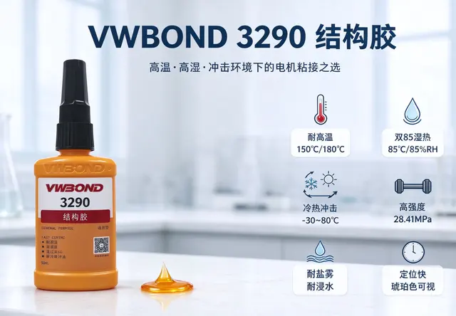 威沃邦3290磁钢粘接专用结构胶
